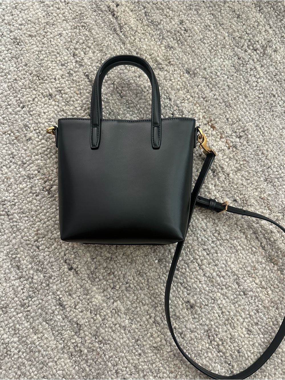 Saint Laurent Black MINI TOY SHOPPING - Picture 2 of 6